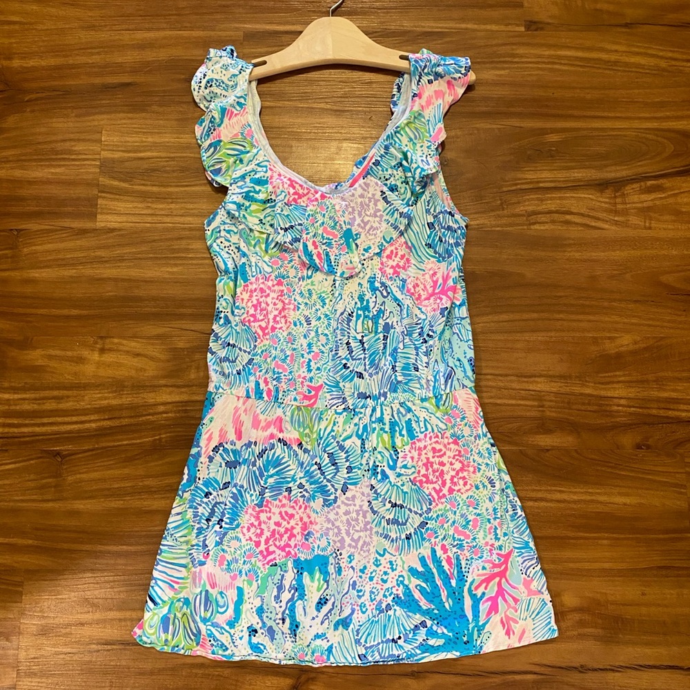 Lilly Pulitzer alessa (dress w shorts) sink or swim size small